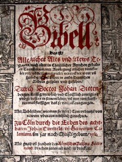 Dietenberger-Bibel von 1561