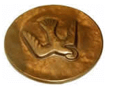 Predigtpreis (Bronzeplakette) für beste Predigt