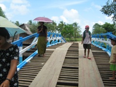 Kürzlich durch ADRA erstelle Thoung Lay Brücke
