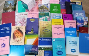 Herrnhuter Losungen erscheinen in rund 50 Sprachen