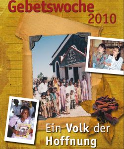 Titelseite der deutschsprachigen Gebetslesung 2010