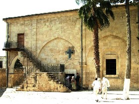 Die Kirche in Tarsus, dem Geburtsort 