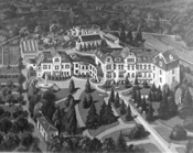 Krankenhaus Waldfriede in Berlin um 1920