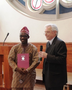 Kwaku Ahin-Sam, Ghana, erhält DAAD-Preis 