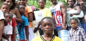 Junge Haitianer, die vom ADRA Projekt profitieren