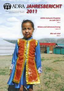 Titelbild des Jahresberichts 2011 von ADRA Schweiz