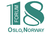 Logo der Menschenrechtsorganisation Forum 18, Oslo