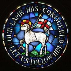 Lamm Gottes – Emblem der Herrnhuter Brüdergemeinde 