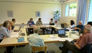 Participants at the Adventist-Mennonite Dialogue, Bienenberg near Basel, Switzerland