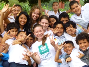 Sarina bei ihrem Einsatz in Costa Rica