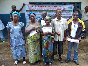 Ebola-Sensibilisierungskampagne durch ADRA Liberia