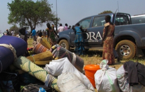 ADRA gibt südsudanesischen Flüchtlingen Nothilfe