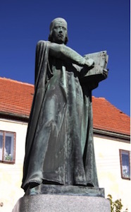 Statue von Jan Hus
