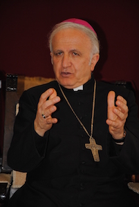 Weihbischof William Shomali vom Lateinischen Patriarchat in Jerusalem 