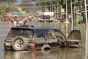 Am 4. August hat die Regierung von Myanmar um internationale Hilfe für die Flutopfer gebeten