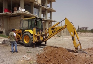 Fertigstellung von Rohbauten in Syrien