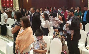 Gründungsversammlung der kirchlichen Gruppe der Adventisten im Emirat Fudschaira/VAE  