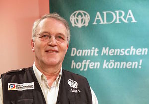Frank Brenda, Abteilungsleiter Nothilfe bei ADRA Deutschland
