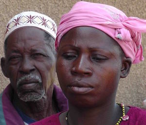 Bewohner der Region Toessé in Burkina Faso