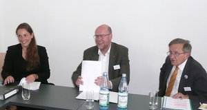 EAK-Pressekonferenz mit Jasmin Schwarz, Renke Brahms, Christoph Münchow