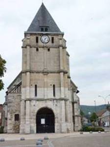 Kirche Saint-Etienne in der Normandie