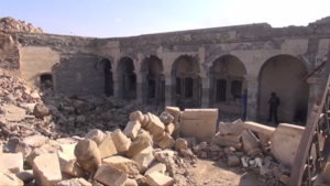 Ruine der Moschee des Propheten Jona in Mossul
