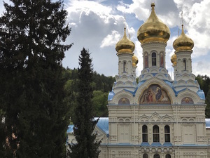 Russisch-Orthodoxe Kirche in Karlovy Vary, Tschechien