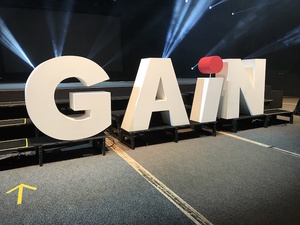 Bühne der GAiN-Konferenz 2017