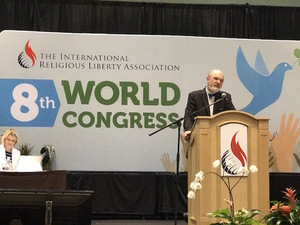 Prof. Thomas Schirrmacher am 8. IRLA-Weltkongress in Fort Lauderdale, Florida/USA
