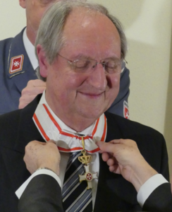 Verleihung des Kommandeurkreuzes an Erich Lischek