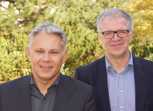 BEFG-Leiter Christoph Stiba und Michael Noss (v.l.)