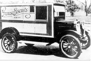 Erster Lieferwagen der «Sanitarium Health Food Company», 1927