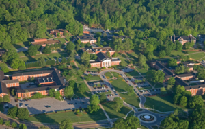 Campus der Southern Adventist University in Collegedale, Tennessee/USA