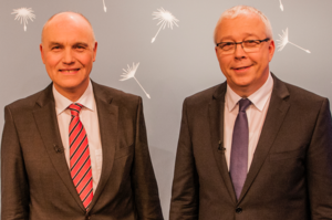 Freikirchenleiter in Deutschland: Johannes Naether (li.) und Werner Dullinger