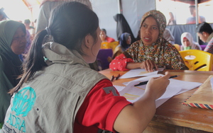 Die Glückskette finanzierte ein Nothilfeprojekt des Partnerhilfswerks ADRA für Tsunamiopfer in Indonesien mit