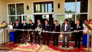 Eröffnung des Multifunktionsgebäudes «Battambang Essential Life Center»