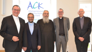 Neuer ACK-Vorstand: Martin Hein, Harald Rückert, Radu Constantin Miron, Christopher Easthill, Nikolaus Schwerdtfeger (v.l.)