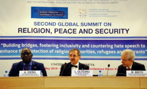Zweiter Weltgipfel „Religion, Frieden und Sicherheit“ in Genf
