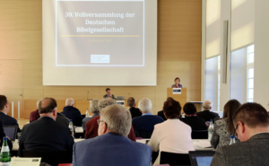 39. Vollversammlung der Deutschen Bibelgesellschaft in Hofgeismar