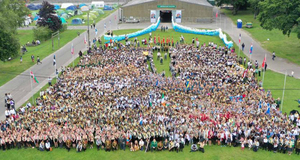 Rund 4.000 adventistische Pfadis beim Camporee 2019 in Ardingly, WestSussex/England