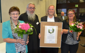 Verleihung des Ökumenepreises der ACK Deutschland (2.v.l. ACK-Vorsitzender R.C. Miron)