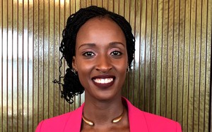 Nelly Mukazayire, Ökonomin und ehemalige Beraterin im Stab des ruandischen Präsidenten