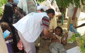 ADRA versorgt Kinder vor Ort im Jemen