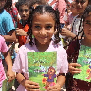 Bibel-Event für Kinder in Ägypten.