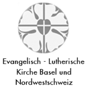 Logo und Wortmarke der Evangelisch-Lutherischen Kirche Basel und Nordwestschweiz