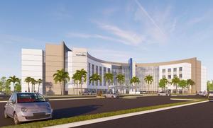 Geplantes 100-Betten-Krankenhaus von AdventHealth in Palm Coast, Florida.