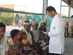 Ärztliche Versorgung im Jemen