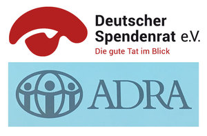 Logo Deutscher Spendenrat und ADRA Deutschland