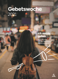 Cover der Gebetslesung 2021 der Adventisten im deutschsprachigen Europa.