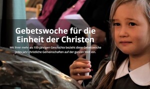 ÖRK-Webseite zur Gebetswoche 2022 für die Einheit der Christen.